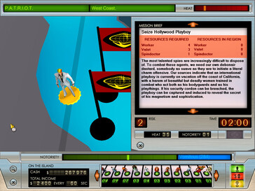 Im Bild: Ein Gameplay-Screenshot aus Evil Genius.