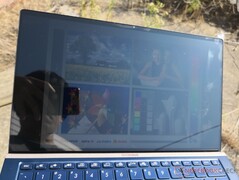 Draußen im Sonnenlicht