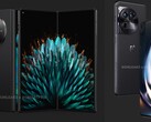 Die Samsung Galaxy Z Fold5 und Honor Magic V2 Alternative OnePlus Open soll noch im August starten, das OnePlus 12 folgt einige Monate später. (Bild: OnLeaks)