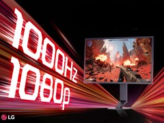 Der LG UltraGear 25G590B ist mit einem Full-HD-Display mit 1.000 Hz ausgestattet.