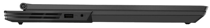 Linke Seite: USB 3.2 Gen 1 (Typ A), Audiokombo
