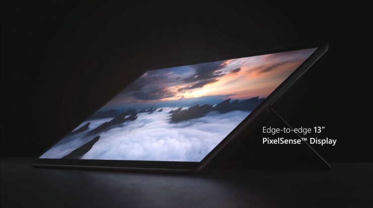 Das Surface Pro X verfügt über eine Auflösung von 2880x1920 Pixeln (Bild: Microsoft)