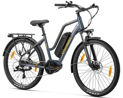 Das Touroll MA2 Elektrofahrrad bietet bis zu 100 km Reichweite.