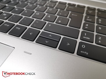 Vertikale Pfeiltasten halbiert