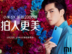 Offizielle Bilder und ein Video-Teaser zeigen das Xiaomi Mi 6X (Mi A2) Smartphone.