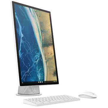 Das Display kann auch vertikal benutzt werden (Bild: HP)