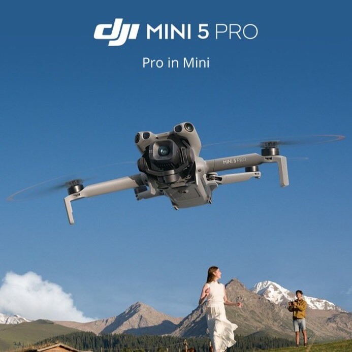 Ein potentielles Werbeposter für die DJI Mini 5 Pro ist geleakt.