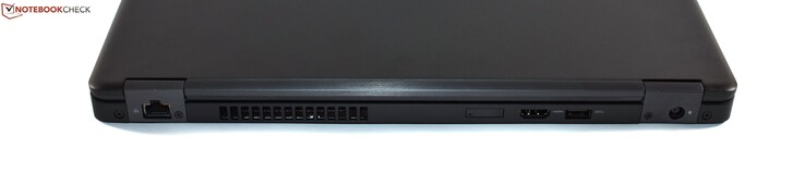 hinten: RJ45-Ethernet, SIM-Slot, HDMI, USB 3.0 Typ A, Ladeanschluss