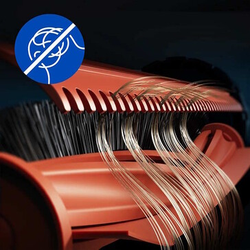 Haare solen sich nicht sofort und stark verheddern (Bildquelle: Philips)