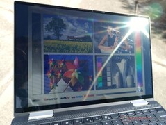 Im Freien in der Sonne