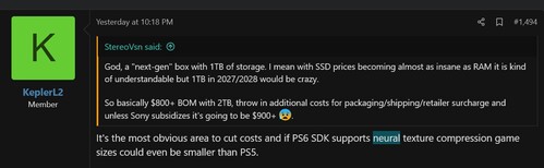 Kepler_L2-Post zu PS6-Preis und SSD