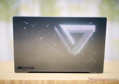 Schlanke Gaming-Laptops wie das abgebildete Asus ROG Zephyrus G14 können überraschend gut mit ihren dickeren Kollegen konkurrieren. (Bild: Hannes Brecher / Notebookcheck)
