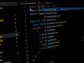 Im Bild: geschriebener Code.