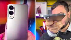 Ein erstes Hands-On-Video mit dem Samsung Galaxy S25 Edge bestätigt einige Specs, unter anderem einen 4.000 mAh Akku. (Bildquelle: @tecnologiaconalexis)