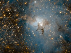 Eine Aufnahme mit vielen Galaxien
