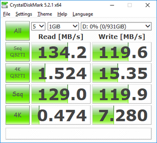 CrystalDiskMark (HDD)