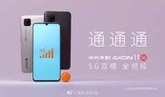 ZTE Axon 11 5G: Poster-Leak zeigt Waterdrop-Display und Farbvarianten