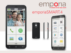 Emporia Telecom Smart.4: 5-Zoll-Senioren-Handy mit NFC.