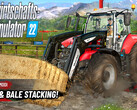 Landwirtschafts-Simulator 22: Neue Multiplayer-Modi Ballenstapeln (Bale Stacking) und Arena.