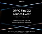 Oppo Find X2: Launch-Event, QHD+ und 120-Hz-Display bestätigt.