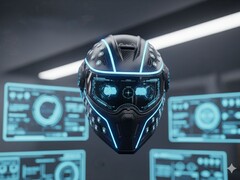 Symbolbild eines High-Tech-Helmes (Bildquelle: KI generiert)