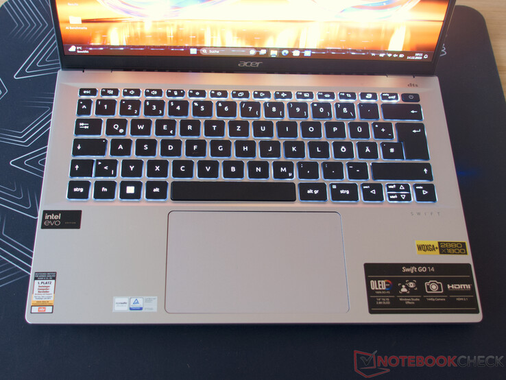 Baseunit mit beleuchteter Tastatur