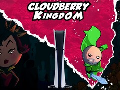 Im Bild: Das PS3-Spiel Cloudberry Kingdom mit PS5-Konsole. (Bildquelle: Sony PlayStation mit Bearbeitungen)