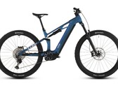 Blaues Cube Stereo Hybrid ONE44 HPC SLX 800 E-Mountainbike