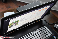 weite Blickwinkel des IPS-Displays