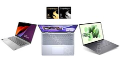 Neben dem Lenovo IdeadPad Slim 5 und Dell Inspiron 14 7441 Plus wurde auch ein Dell XPS 13 9345, alle vermutlich mit Snapdragon X Chips, entdeckt. (Bilder: Windows Report, Walking Cat, Qualcomm)