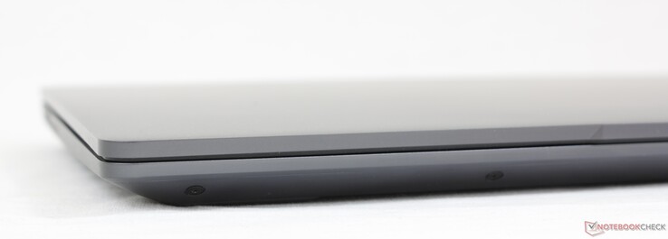 Vorderseite: keine Anschlüsse