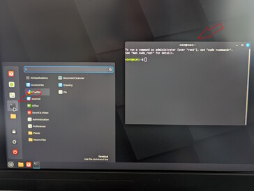 Terminal öffnen in Linux Mint