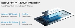 Intel Core i9-12900H (Quelle: Minisforum)