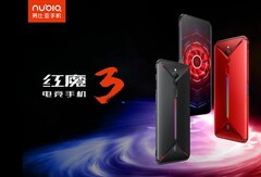 In China ab 3. Mai verfügbar: Das Red Magic 3 Gamer-Handy mit 90 Hz-Display und aktiver Kühlung.