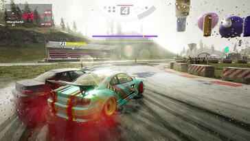 Im Bild: Ein Gameplay-Screenshot aus OverDrift Festival.