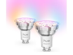 Die Philips Hue Essential GU10 (im Bild) und E27-Glühbirnen könnten bald auf den Markt kommen. (Bildquelle: Jumbo)