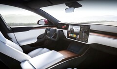 Der Board-Computer des Tesla Model S und Model X kann Spiele wie The Witcher 3 mühelos flüssig darstellen. (Bild: Tesla)