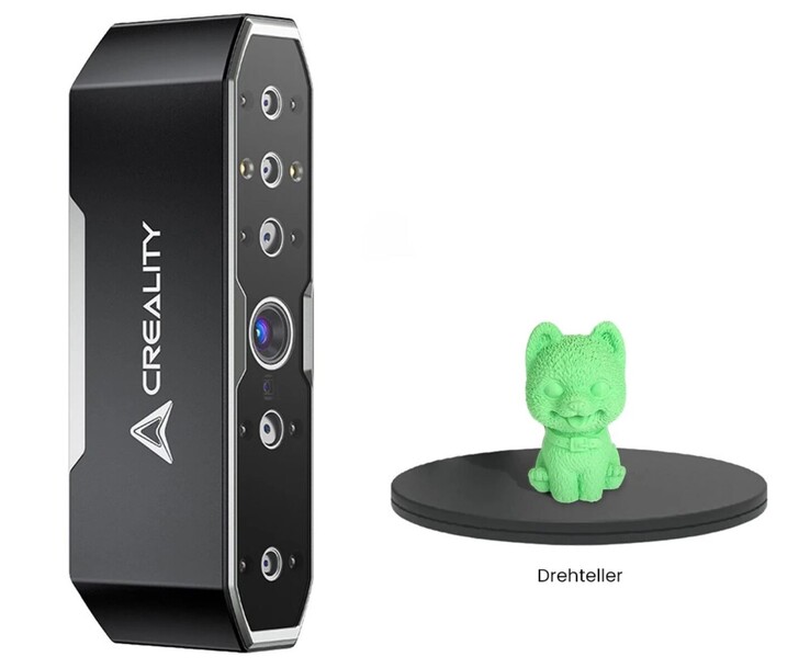 Creality CR Scan Otter im Bundle mit Drehteller