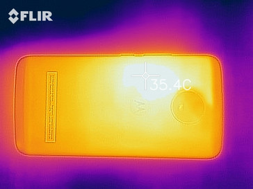 Heatmap Motorola Moto G5s Front