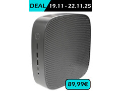 kurze zeit HP T740 Mini-PC AMD Vierkern-CPU, erweiterbar RAM, PCIe-Slot WiFi unter 90 Euro Refurbished
