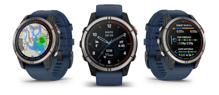 Die quatix 7 Pro bringt viele Funktionen mit - und das nicht nur auf hoher See