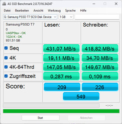 Anschluss: USB 3.2 (Gen .1) | Datengröße: 1 GB