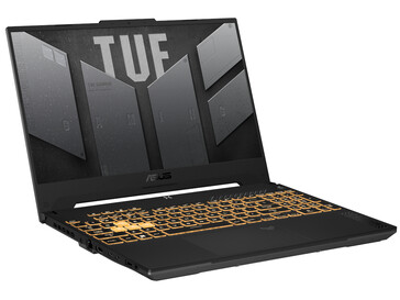 Das TUF Gaming F15 von vorne (Bild: Asus)
