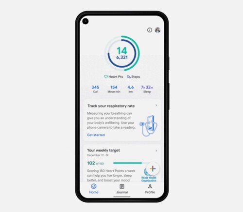 Die Atemfrequenz kann gemessen werden, indem kleine Veränderungen im Oberkörper des Nutzers analysiert werden. (Bild: Google)