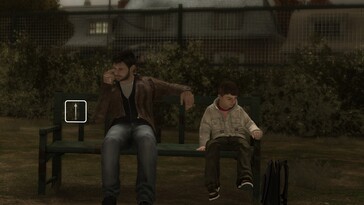 Im Bild: Ein Gameplay-Screenshot aus Heavy Rain.