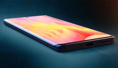 Das Motorola Edge 30 Fusion setzt auf ein modernes Design mit abgerundetem Display. (Bild: Motorola)