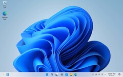 Winux Linux-Desktop mit Microsoft Edge und Windows-ähnlichem Erscheinungsbild