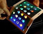 Das Lenovo Folio, ein faltbares Tablet, wurde auf der Tech World 2017 als funktionierender Prototyp gezeigt.