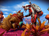 Hello Games erweitert No Man's Sky um Alien-Haustiere, die gezüchtet und gezähmt werden können. (Bild: Hello Games)