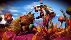 Hello Games erweitert No Man's Sky um Alien-Haustiere, die gezüchtet und gezähmt werden können. (Bild: Hello Games)